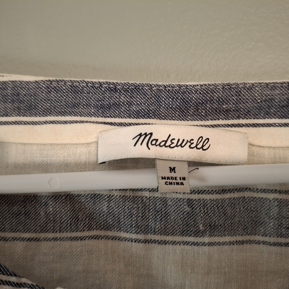 Medewell Striped Navy and White Top. - Picture 4 of 5